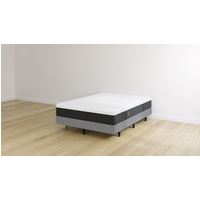 Cama Box Emma Select Cinza Casal Tamanho 138x188