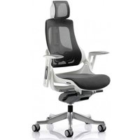 Click to view product details and reviews for Zure Executive Chair Charcoal Mesh With Arms With Headrest. Click to view product details and reviews for Zure Executive Chair Charcoal Mesh With Arms With Headrest.