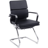 Click to view product details and reviews for Aruba Bonded Leather Medium Back Visitor Armchair With Individual Back Cushions And Chrome Arms Base Black. Click to view product details and reviews for Aruba Bonded Leather Medium Back Visitor Armchair With Individual Back Cushions And Chrome Arms Base Black.
