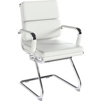 Click to view product details and reviews for Aruba Bonded Leather Medium Back Visitor Armchair With Individual Back Cushions And Chrome Arms Base White. Click to view product details and reviews for Aruba Bonded Leather Medium Back Visitor Armchair With Individual Back Cushions And Chrome Arms Base White.