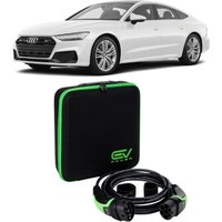 3 Pin to Type 2 - 5M - Audi A7 Charging Cable 3 Pin to Type 2 5M 6-12amp Adjustable (2.3kW)