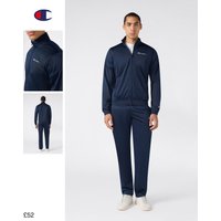Champion Men’s Shiny Full Zip Tracksuit Set Dark Blue Man FW26