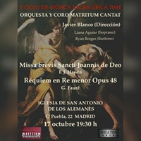 Missa Brevis Haydn y Requiem Fauré