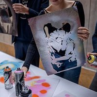 Museo Banksy Barcelona: Taller de Spray