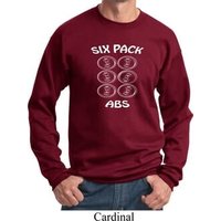 6 Pack Abs Beer Funny Sweatshirt