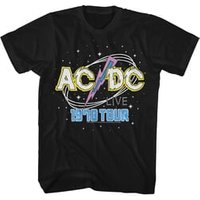 AC/DC Shirt 1978 Tour Black T-Shirt