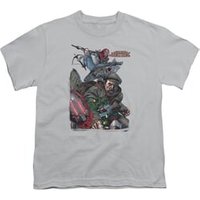 Archer & Armstrong Kids Shirt Fight Back Silver T-Shirt