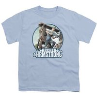 Archer & Armstrong Kids Shirt Smack Down Light Blue T-Shirt