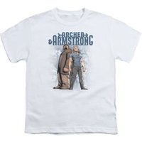 Archer & Armstrong Kids Shirt Stare Down White T-Shirt