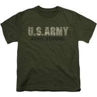 Army Shirt Kids Camo Army Strong Olive T-Shirt