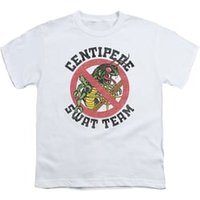 Atari Kids Shirt Centipede Swat Team White T-Shirt