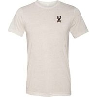 Autism Ribbon Pocket Print Tri Blend T-shirt