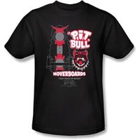 Back To The Future II Kids T-shirt Pit Bull Black Tee Shirt Youth