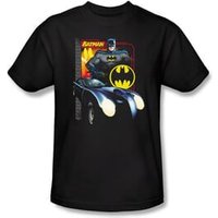Batman Kids T-Shirt - Bat Racing Youth Black Tee