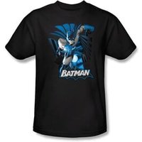 Batman Kids T-Shirt - Justice League Youth Black Tee