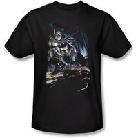 Batman Kids T-Shirt - Perched Youth Black Tee