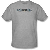 Batman Kids T-Shirt - Skateboard Bats Youth Heather Gray Tee
