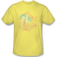 Betty Boop Kids T-shirt Classy Dame Youth Banana Tee Shirt