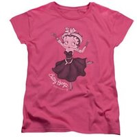 Betty Boop Womens Shirt Gypsy Betty Hot Pink T-Shirt