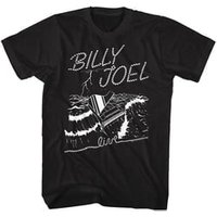 Billy Joel SEA Piano Classic Rock T-shirt - Black