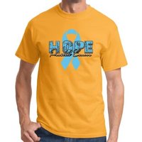 Men's Hope Prostate Cancer Shirt - Gold