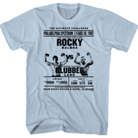 Clearance - Rocky Balboa Vs Clubber Lang Blue T-shirt - Clearance