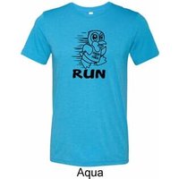 Black Penguin Power Run Mens Tri Blend Crewneck Shirt