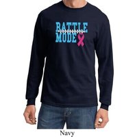 Breast Cancer Awareness Battle Mode Long Sleeve Shirt