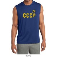 CCCP Insignia Mens Sleeveless Moisture Wicking Shirt