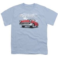 Chevy Kids Shirt Bel Air Clouds Light Blue T-Shirt