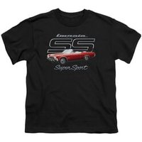 Chevy Kids Shirt Impala SS Black T-Shirt