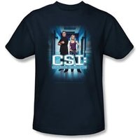 CSI Shirt Serious Business Youth Kids Navy Tee