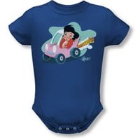 Elvis Presley Baby Romper Speedway Royal Blue Infant Babies Creeper
