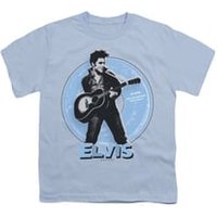 Elvis Presley Shirt Kids 45 RPM Light Blue T-Shirt