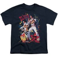 Elvis Presley Shirt Kids Eagle Navy T-Shirt