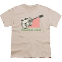 Elvis Presley Shirt Kids Guitar Man Cream T-Shirt