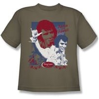 Elvis Presley Shirt Kids Hang Loose Green T-Shirt