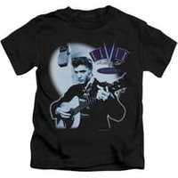 Elvis Presley Shirt Kids Hillbilly Cat Black T-Shirt