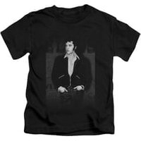 Elvis Presley Shirt Kids Just Cool Black T-Shirt