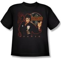 Elvis Presley Shirt Kids Karate Black T-Shirt