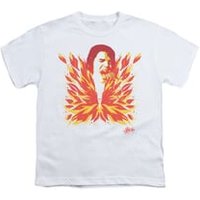 Elvis Presley Shirt Kids Latest Flame White T-Shirt