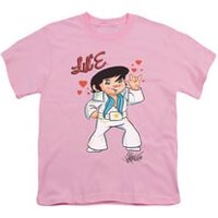 Elvis Presley Shirt Kids Lil E Pink T-Shirt