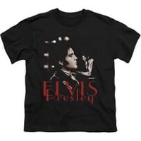 Elvis Presley Shirt Kids Memories Black T-Shirt
