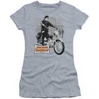Elvis Presley Shirt Kids Roustabout Athletic Heather T-Shirt