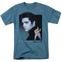 Elvis T-shirt - Classic Rock King Blue Rocker Classic Performer