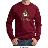 Emoji Shit Happens Sweatshirt