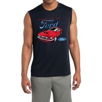 Ford Mens Shirt Chairman of the Ford Sleeveless Moisture Wicking Tee