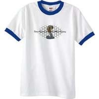 Ford Mustang Cobra Ringer T-shirt - Ford Motor Grill White/Royal Tee