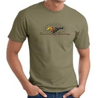 Ford Mustang T-shirt Make It My Mustang Grill Army Green Tee Shirt