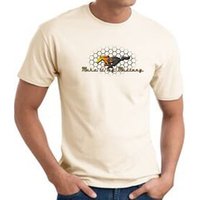Ford Mustang T-shirt - Make It My Mustang Grill Natural Tee Shirt